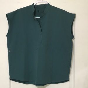 Figs hydrogreen Rafaela scrub top